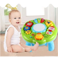 infants musical instrument learning table early educational study activity center music game for kids baby toys