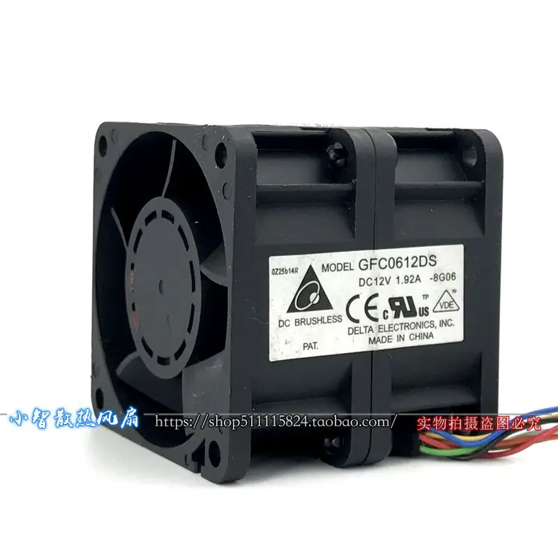 Original 12V 1.92A 6cm 6056 GFC0612DS dual-motor turbocharged high-speed ultra-violent retrofit fan | Компьютеры и офис