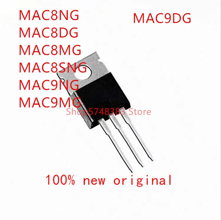 10PCS MAC8NG MAC8DG MAC8MG MAC8SNG MAC9NG MAC9MG MAC9DG TO-220