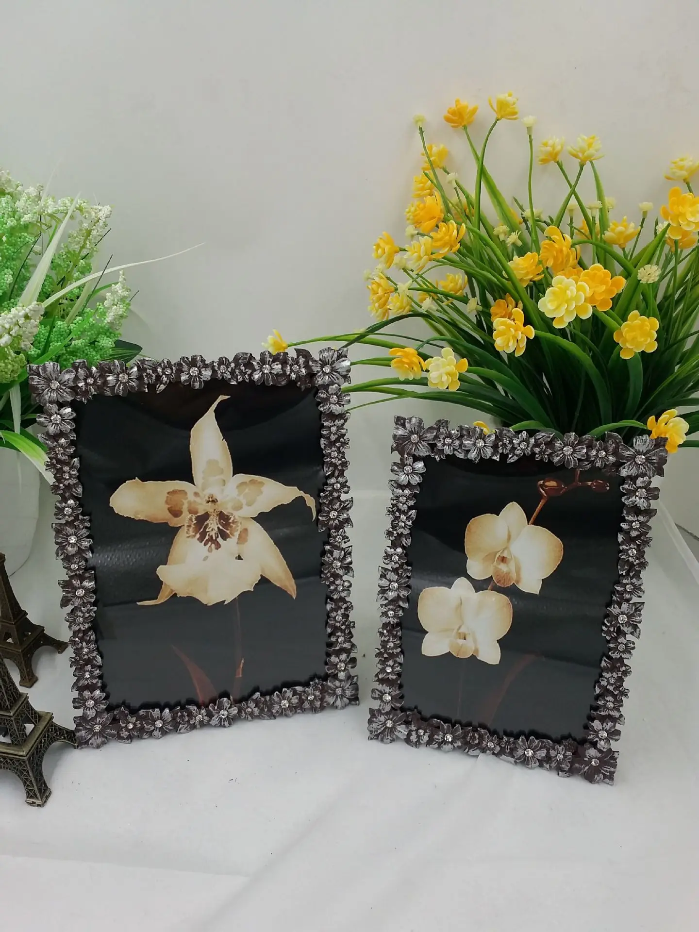 

Классическая Металлическая 6-дюймовая 7-дюймовая Изысканная фоторамка в европейском стиле, фоторамки для картин