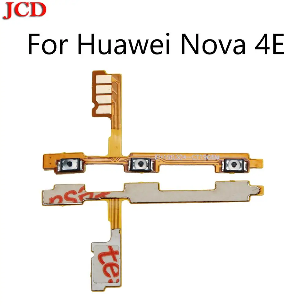 JCD Новинка для Huawei nova 4E/ P30 Lite Кнопка громкости Боковая кнопка гибкий кабель