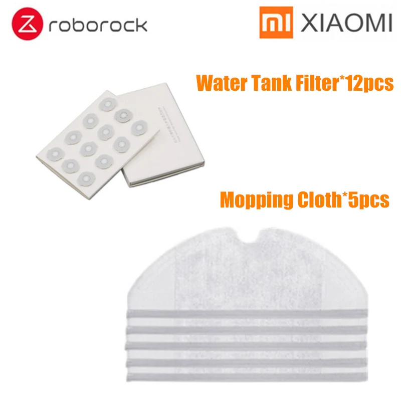 roborockmopZUHE-17 Xiaomi Roborock S50 S51 части швабры тряпки резервуар для воды фильтр для Xiaomi пылесос аксессуары Поколение 2 Сухой Влажной швабры тряпки - Цвет: roborockmopZUHE-17