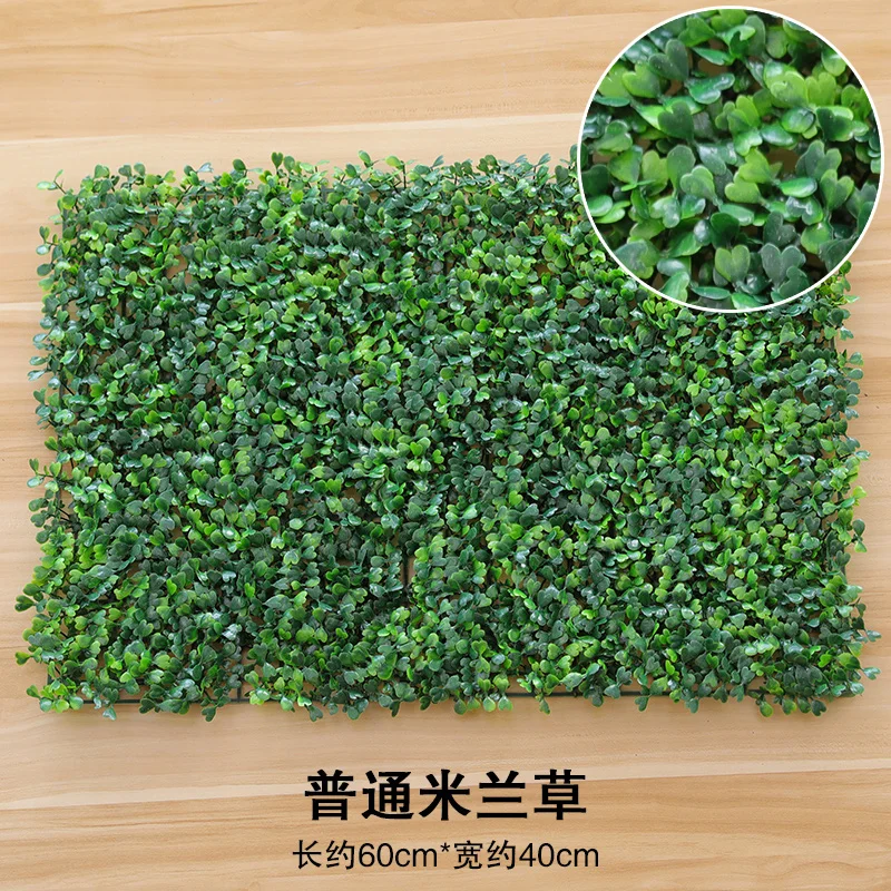 Новый 40x60 см яркие циновка травы зеленый искусственные растения стены Свадебные