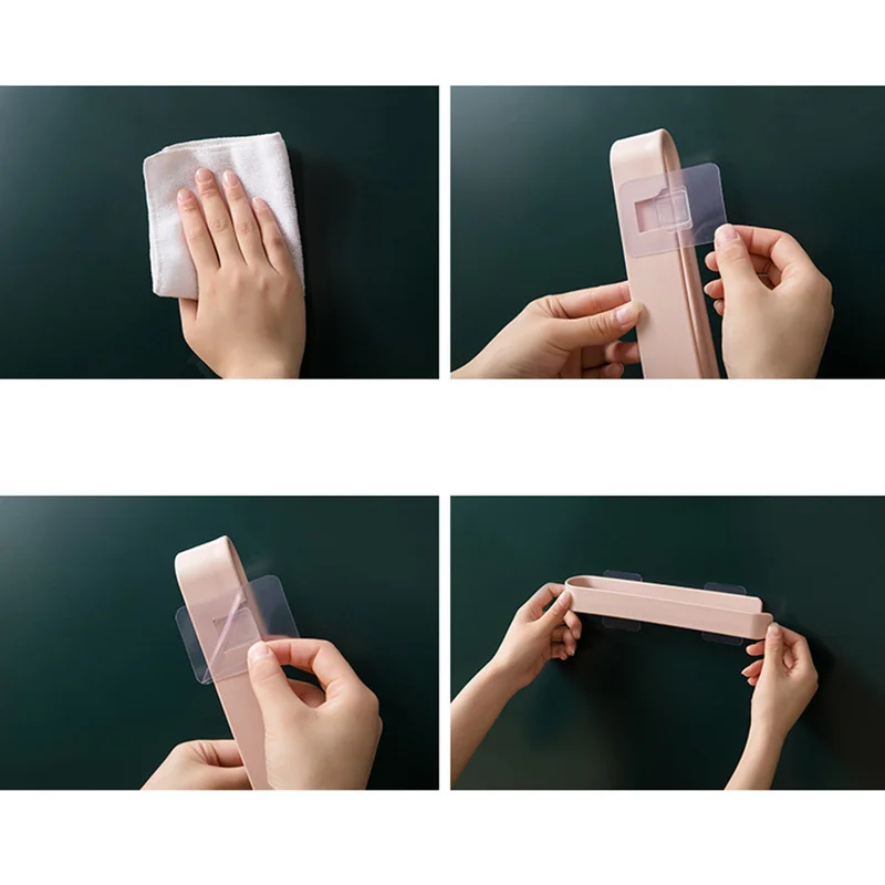 Настенный пластиковый держатель для полотенец в ванную комнату|Вешалки