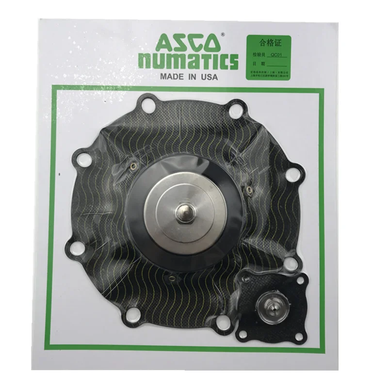 

ASCO electromagnetic pulse valve imported three-inch SCXE353.060 R143296/R143297 diaphragm repair kit