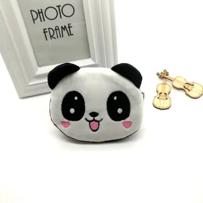 3 pcs 3 шт., Детский плюшевый Кошелек с единорогом, кошелек на молнии для мелочи, кошелек для девочек, 6 цветов, Женский чехол для ключей - Цвет: 3 pcs