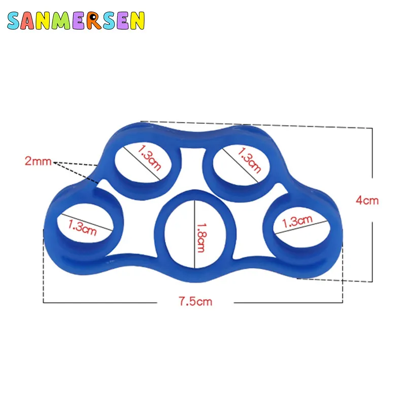 Силиконовый съемник для пальцев улучшенный держатель тренировочная игрушка