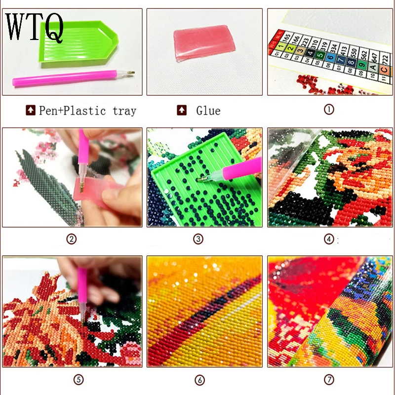 

5D DIY Diamond Painting Colorful Butterfly Mosaic Painting Diamond Embroidery Full Square Drill Cross Stitch Kits Art Home Decor