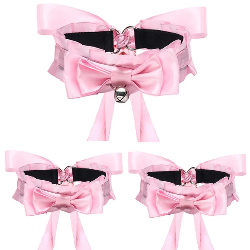 3 шт. эротические секс игрушки игры для пар женщина бантик наручники ошейник