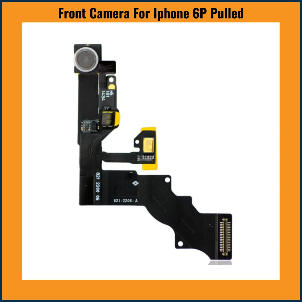 

10 Pack Front Camera Flex Cable Compatible For IPhone 6P Pulled / Assembled Original Quality