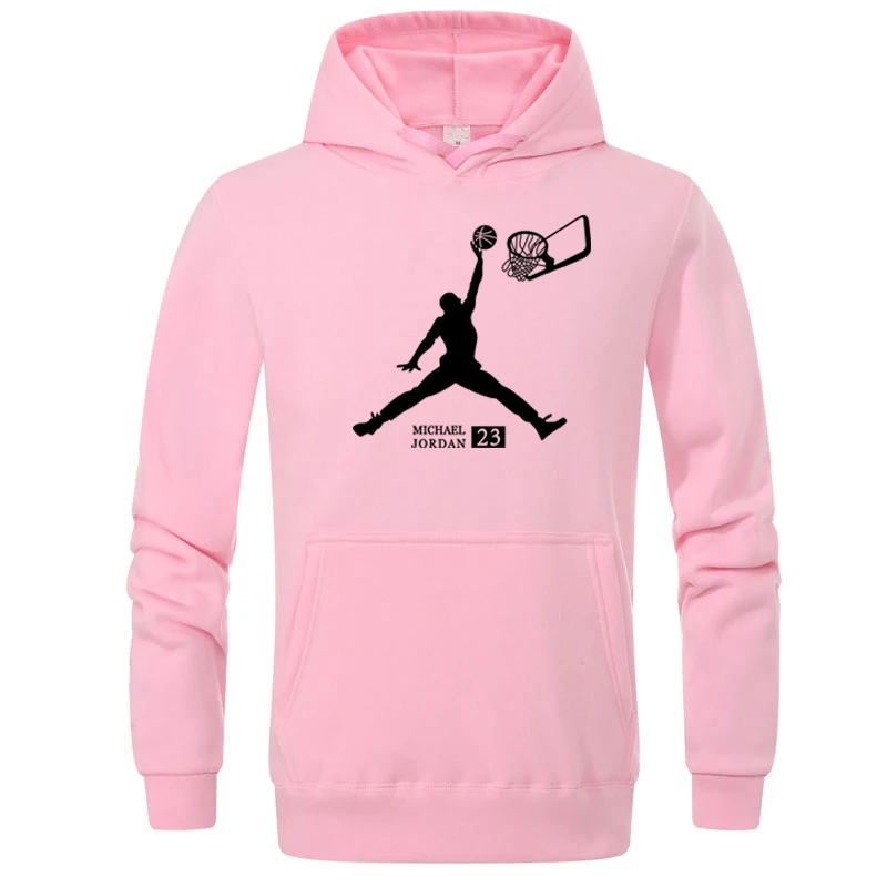 Pink-Black Модный бренд хип-хоп с длинным рукавом JORDAN 23 мужские толстовки спортивная одежда с принтом Мужская Уличная одежда спортивный костюм мужские толстовки с капюшоном - Цвет: Pink-Black