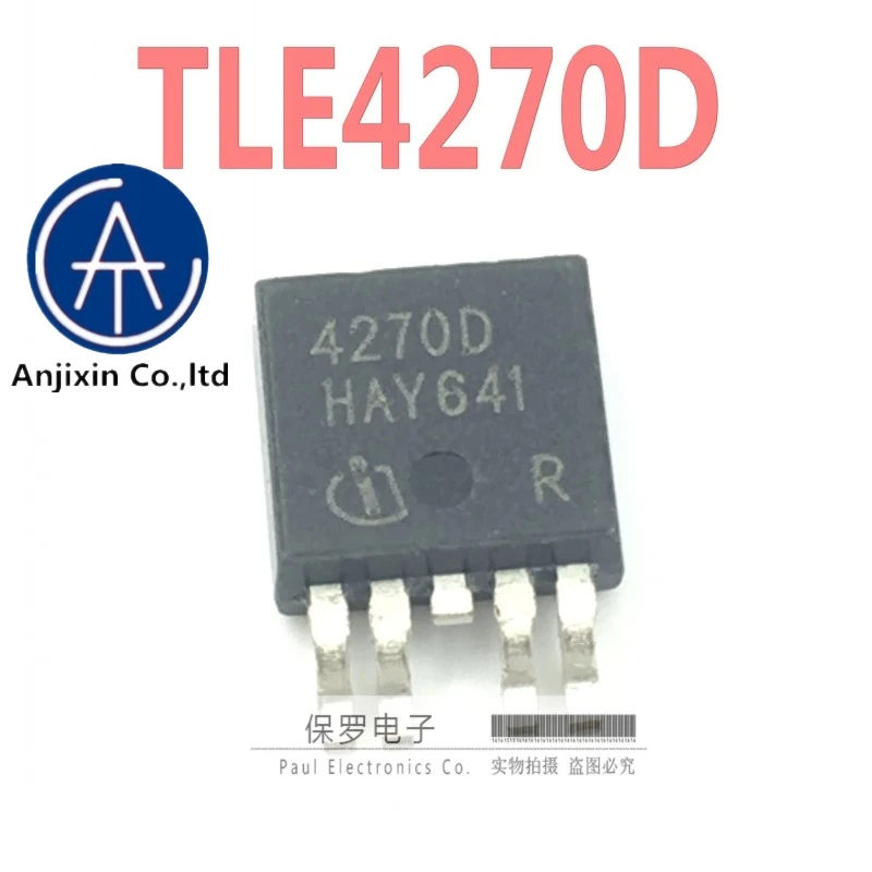 

10pcs 100% orginal and new linear regulator TLE4270D 4270D TO-252-5 spot in stock