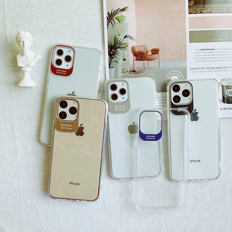 Металлический защитный чехол для объектива с надписью мягкий силиконовый