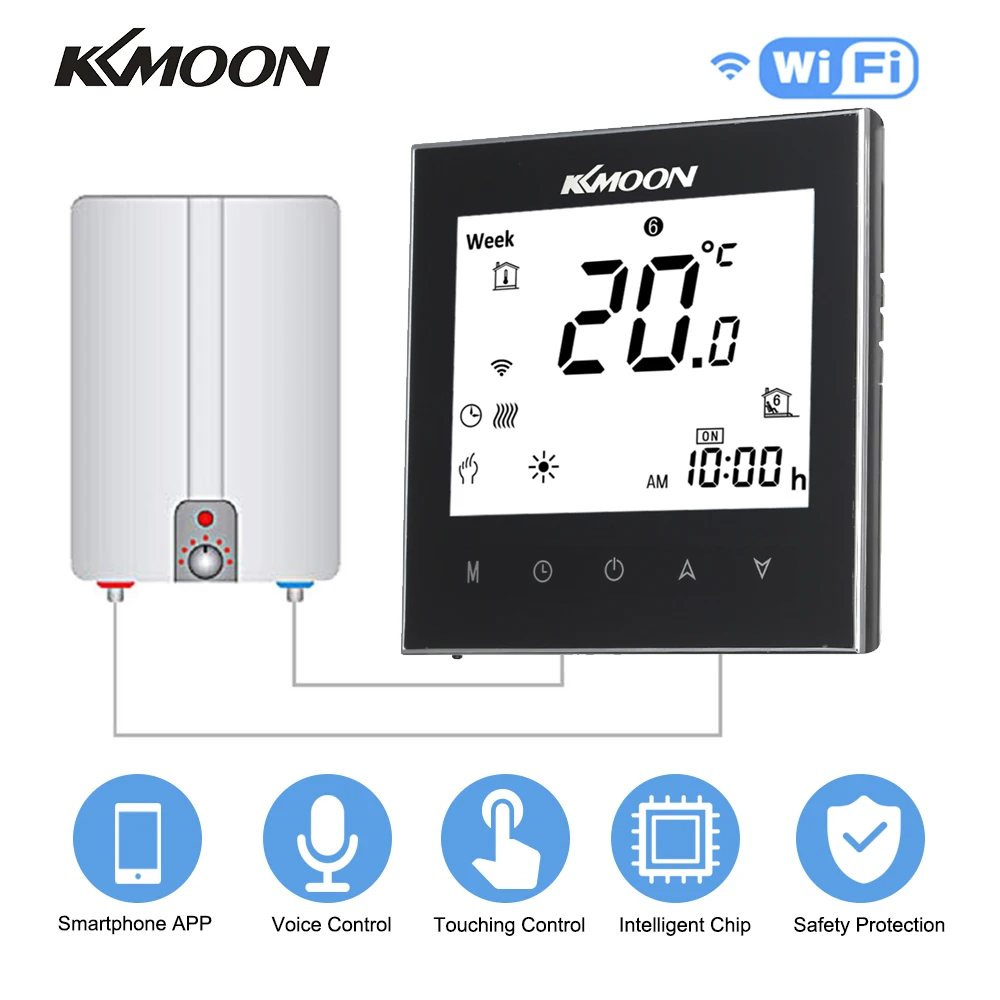 Kkmoon цифровой WIFI термостат wifi термометр гигрометр комнатный домашний