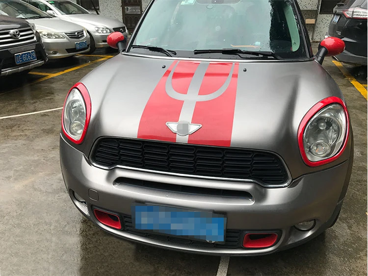 Headlight Taillight Border For Mini Cooper countryman R60 Decoration Stickers Rims Surrounds Car Styling kit car accessories | Автомобили