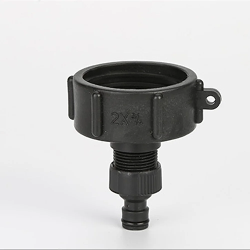 1PC IBC Hose Adapter Reducer Connector Water Tank Fitting 2'' Standard Coarse Thread Durable Garden Pipe Tap Storage | Дом и сад