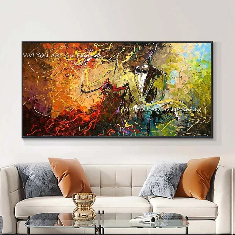 Палитра ножей цветная ручная роспись текстурированная масляная живопись