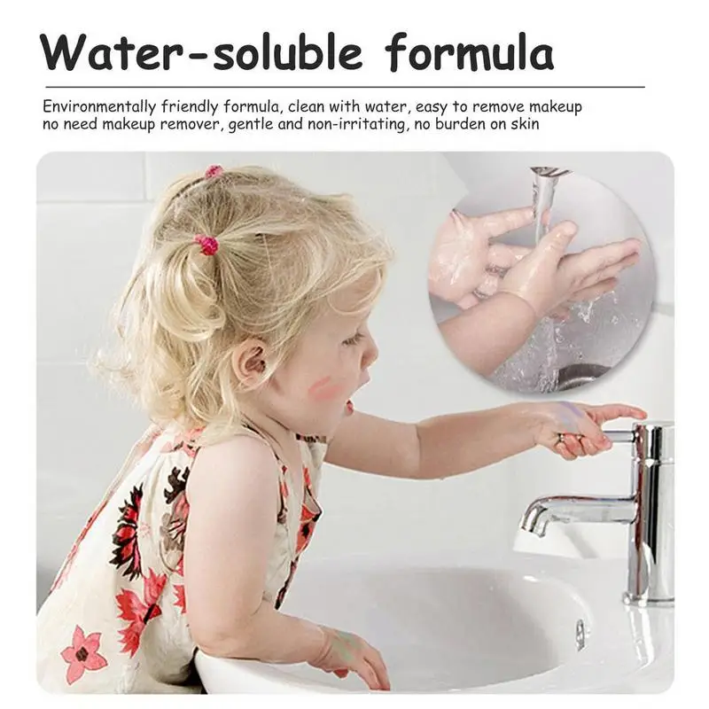 

1Pc Children's Simulation Cosmetic Toy Set Princess Role-playing Beauty Toy Washable Makeup Toy Kit Girl Gift