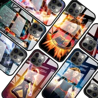 captain marvel for apple iphone 12 pro max mini 11 pro xs max x xr 6s 6 7 8 plus luxury tempered glass phone case