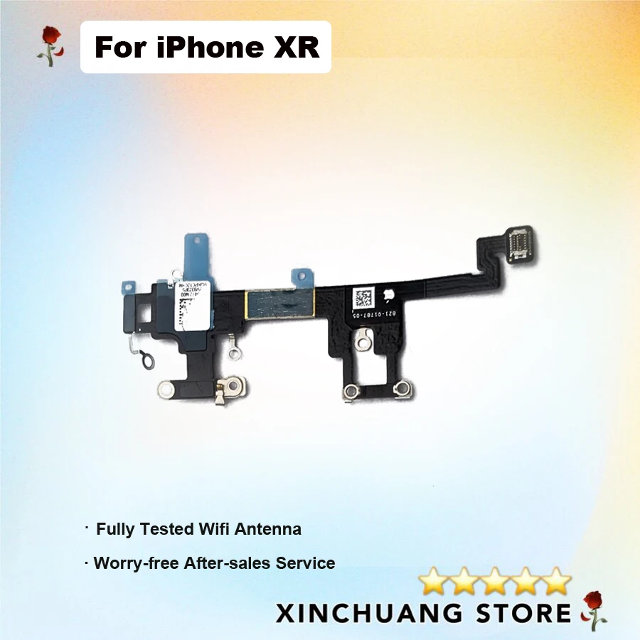 100% оригинальная Wifi антенна сигнала гибкий кабель лента для Apple iPhone XR запасная