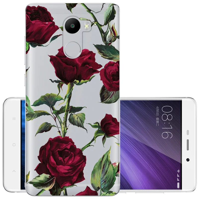 CROWNPRO Мягкий ТПУ для 16 Гб Xiaomi Redmi 4 чехол силиконовый чехол для телефона защитный чехол для Redmi 4 чехол s - Цвет: CMG