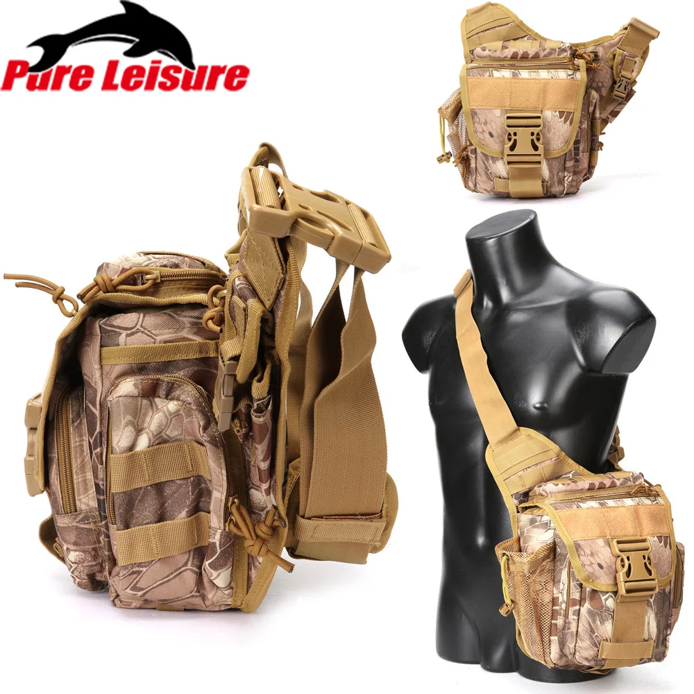 PureLeisure рыболовная поясная сумка водонепроницаемая на плечо чехол Рыболовная