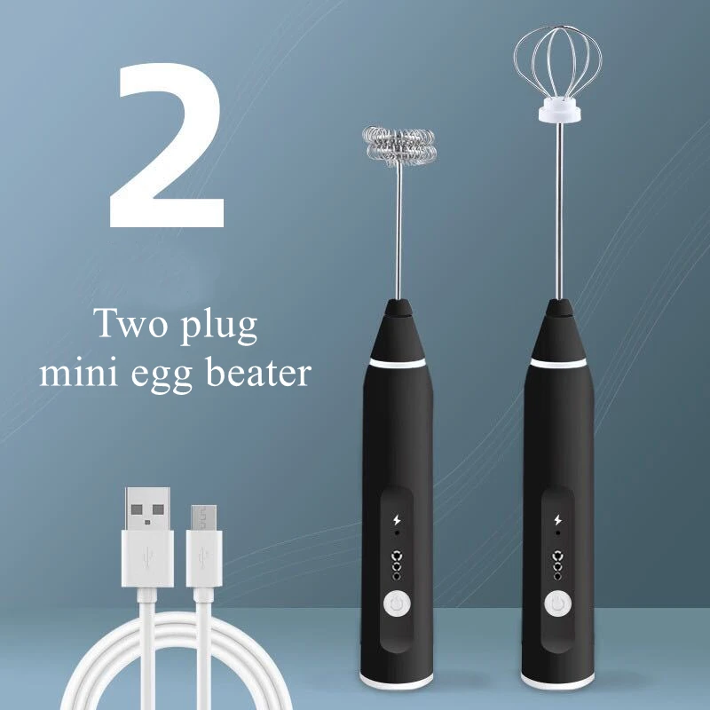 Электрический миксер для кофе перезаряжаемый шейкер молока пенообразователь USB