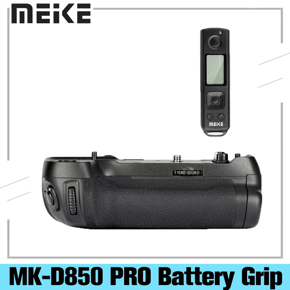 MEKE Meike MK D850 Pro вертикальную съемку Аккумуляторный блок питания с пистолетной
