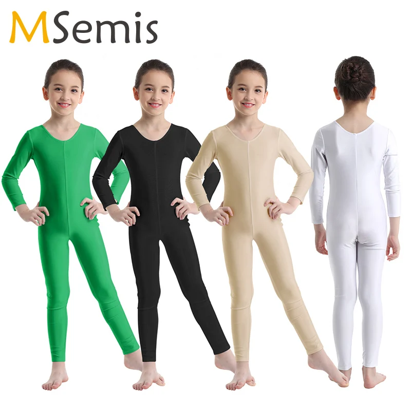 Аксессуары для девочек балерины с длинным рукавом трико комбинезон комбинезоны