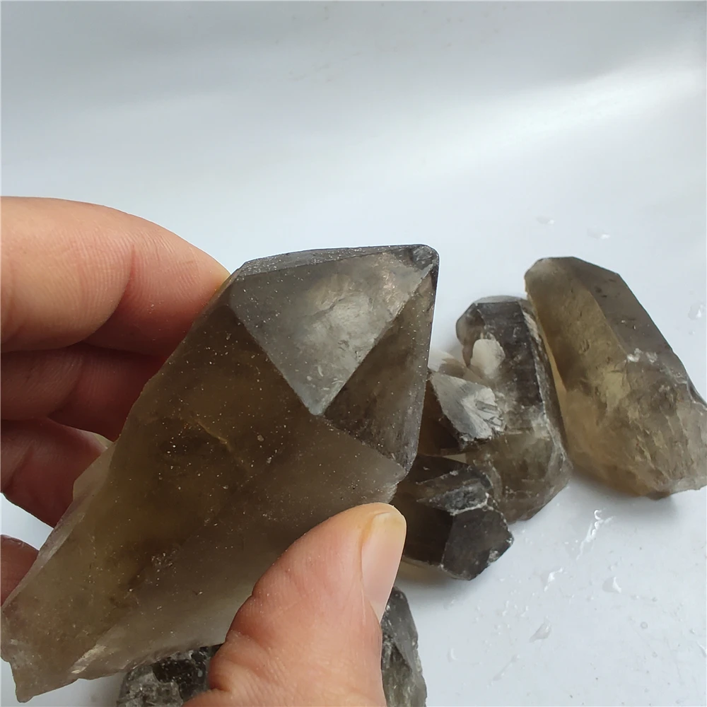 

Large Smokey Quartz Crystal Point Natural Smoky Wand Specimen Specimen Reiki Healing Reiki Stone Gift