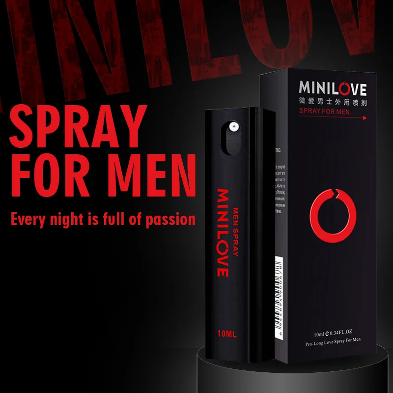 Спрей для задержки эякуляции Minilove 10 мл эффективный спрей мужской эрекции