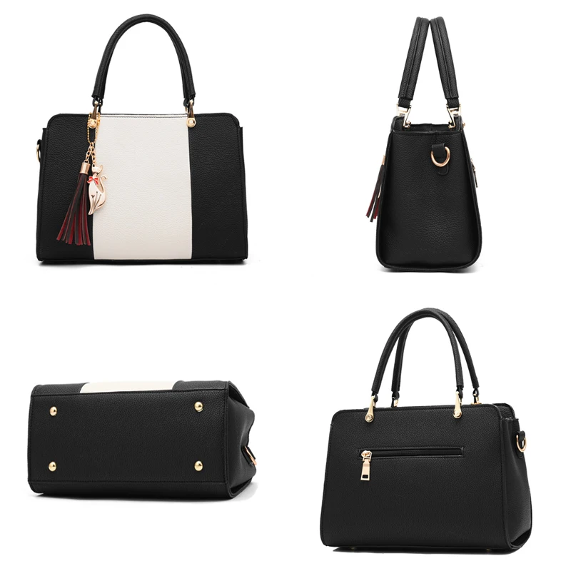 Подвеска в виде кошки женские сумки через плечо кожаные с кисточками модные