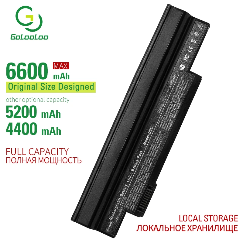 Golooloo 6 ячеек laoptop батарея для acer Aspire UM09G31 UM09G41 UM09G51 UM09H31 UM09H36 UM09H41 UM09H56 UM09H70 UM09H73