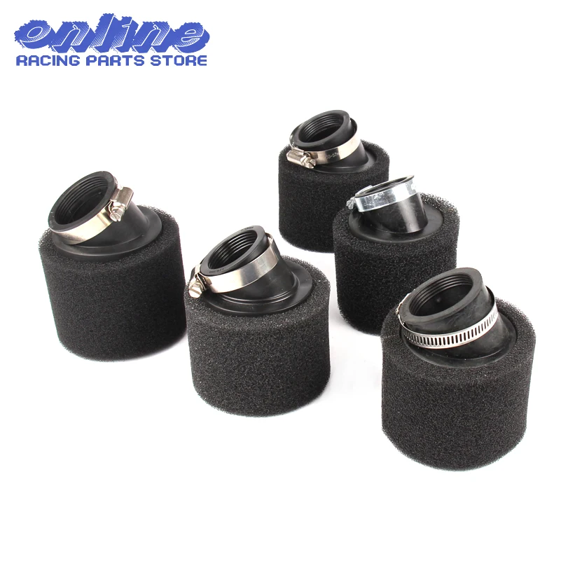 

Воздушный фильтр из пены с изогнутой шеей для мотоцикла, 35 мм, 38 мм, 42 мм, 45 мм, 48 мм, губчатый очиститель для мопеда, скутера, CG125, 150 см3, грязево...