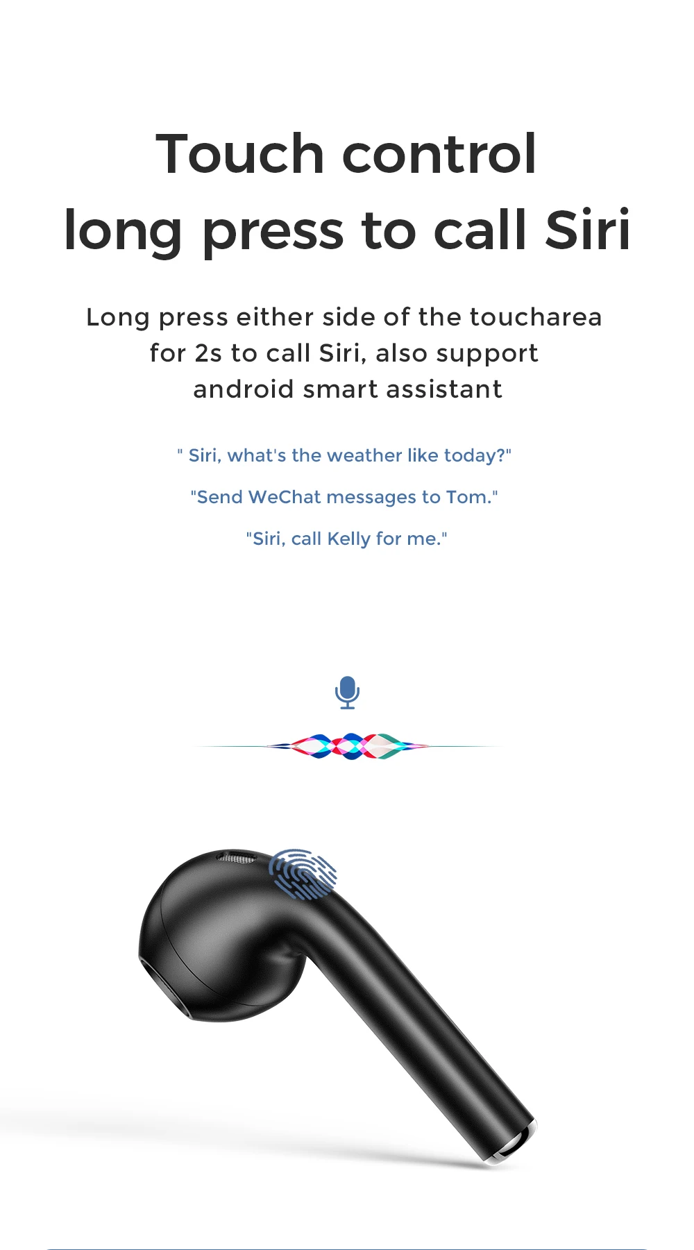 Joyroom T03S светильник версия Bluetooth 5,0 наушники-вкладыши с выдвижным окном гарнитура Беспроводное зарядное устройство Touch True TWS бинауральные наушники