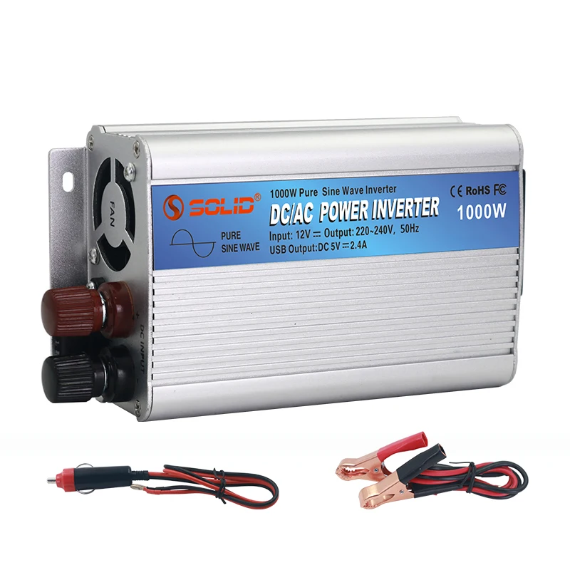 Инвертор немодулированного синусоидального сигнала 12 В 24 постоянного тока в 110