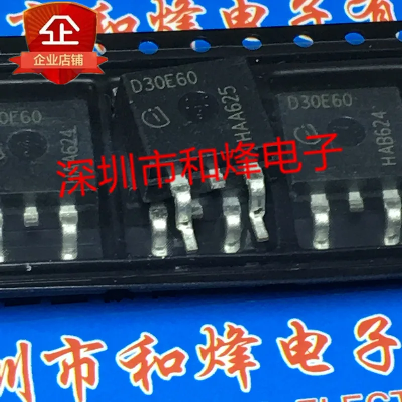 (5 шт.) D30E60 IDB30E60 TO-263 600V 30A