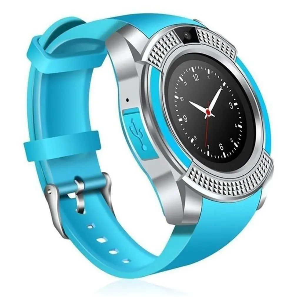 3 Водонепроницаемые Смарт-часы для мужчин с камерой Bluetooth Smartwatch Шагомер монитор сердечного ритма sim-карты наручные часы - Цвет: 3