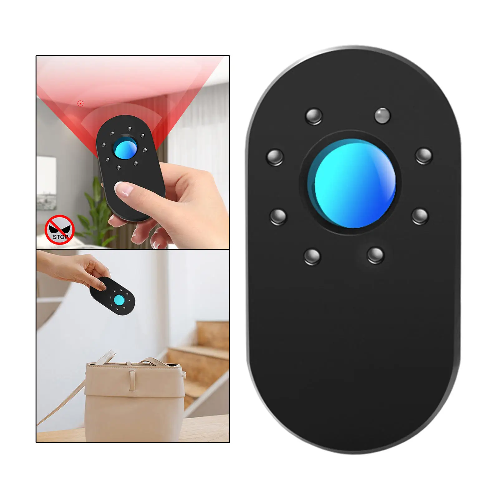 Антикамеры детекторы сканирующее светодиодное светильник легкий инфракрасный