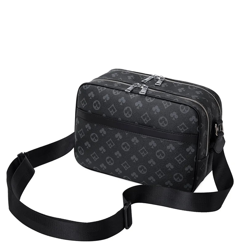 

2021 New Fashion All-match Casual Men's Large-capacity Printing Messenger Bag Purses and Handbags Luxury Designer Sac A Main