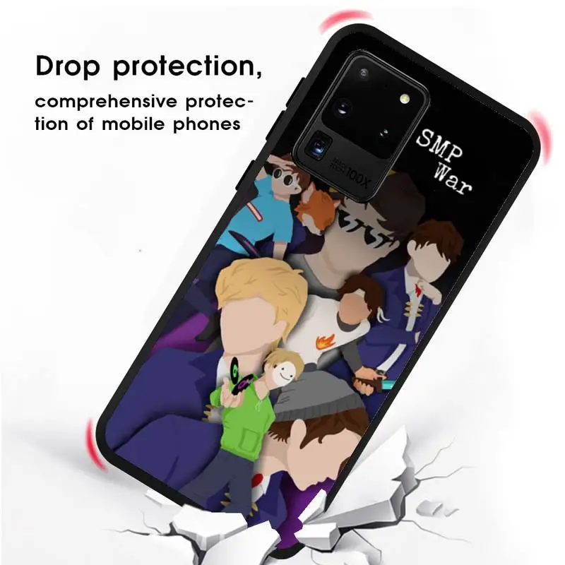 

Dream Smp War Phone Case FOR SAMSUNG GALAXY S7 S8 S9 S10 S20 EDGE PLUS LITE 2019 2020 COVER BS