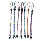 1 шт. подвесной шнурок для маски на лицо, шнурок для маски, держатель для маски с принтом, регулируемый бесследный шнур для ушей, подвесной шнурок с двумя крючками для цепочек на ожерелье