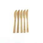 Портативный японский набор столовых приборов из бамбука, столовые приборы, вилка и нож из бамбука, чайная ложка с тканевой сумкой, полезный для путешествий и пикника на открытом воздухе