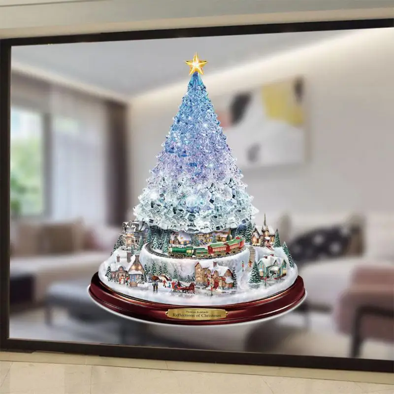

Christmas Christmas Window Stickers Home Christmas Decoration 2022 Mirror Window Wall Stickers Christmas Santa Snowflake