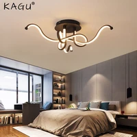 nordic creative living room ceiling lamp warm and romantic bedroom lamp simple modern study led lamp