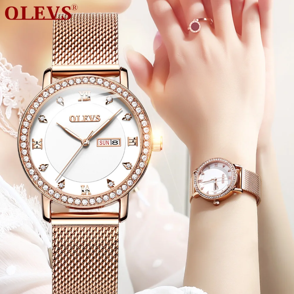 

2021 brand high quality new fashion waterproof luminous ladies quartz watch GX-5881