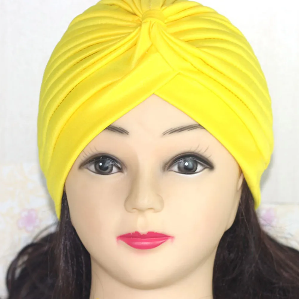 Лента для волос при занятиях йогой одноцветная многофункциональная Шапка тюрбан