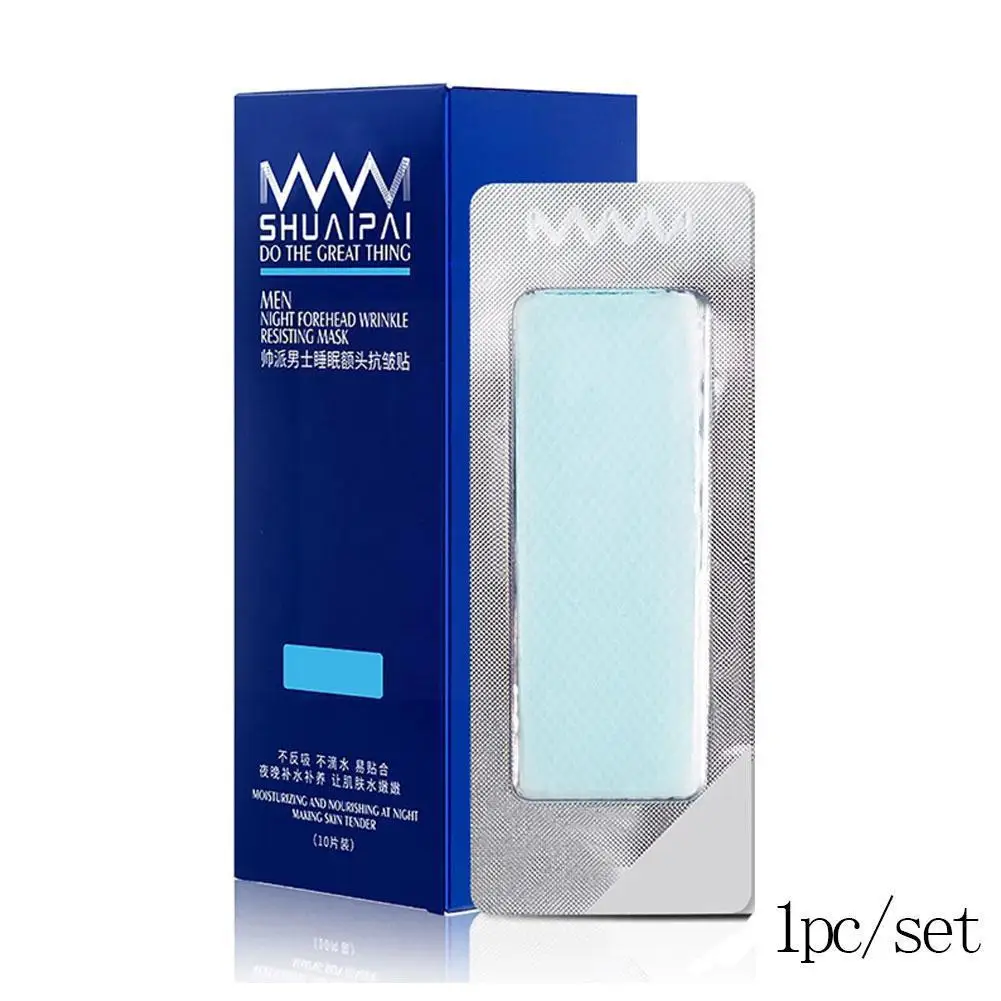 

Men's Sleep Forehead Wrinkle Patch Fades Forehead Wrinkles Care Patch Wrinkles And Beauty Anti-aging Lifting Skin Forehead W8Z7