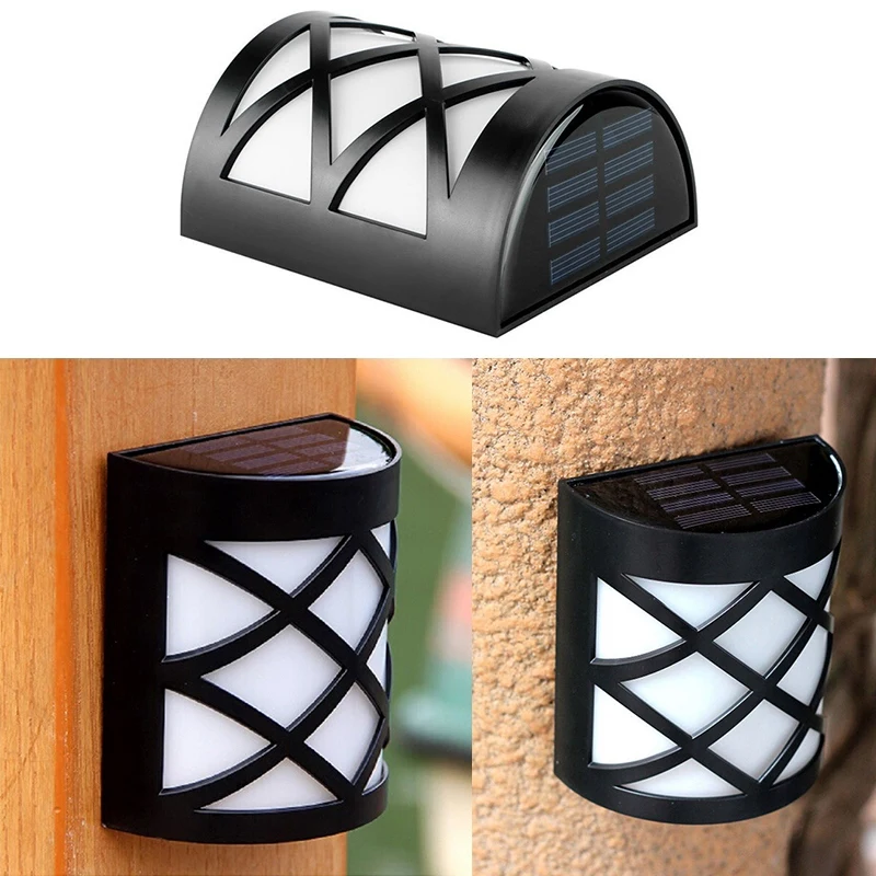 Светодиодный солнечный светильник 6 светодиодный Водонепроницаемый IP55 Сенсор