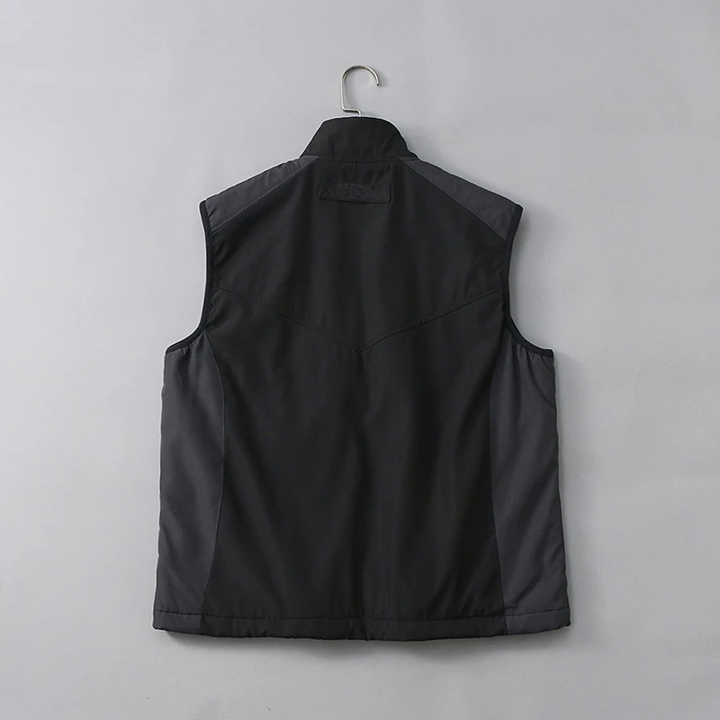 Мужской жилет для ношения на улице повседневный ветрозащитный из флиса с